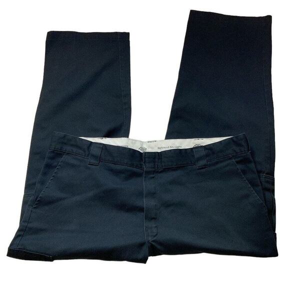 Dickies Black Carpenter Pants Relaxed Straight Men's Size 42 - Picture 7 of 11